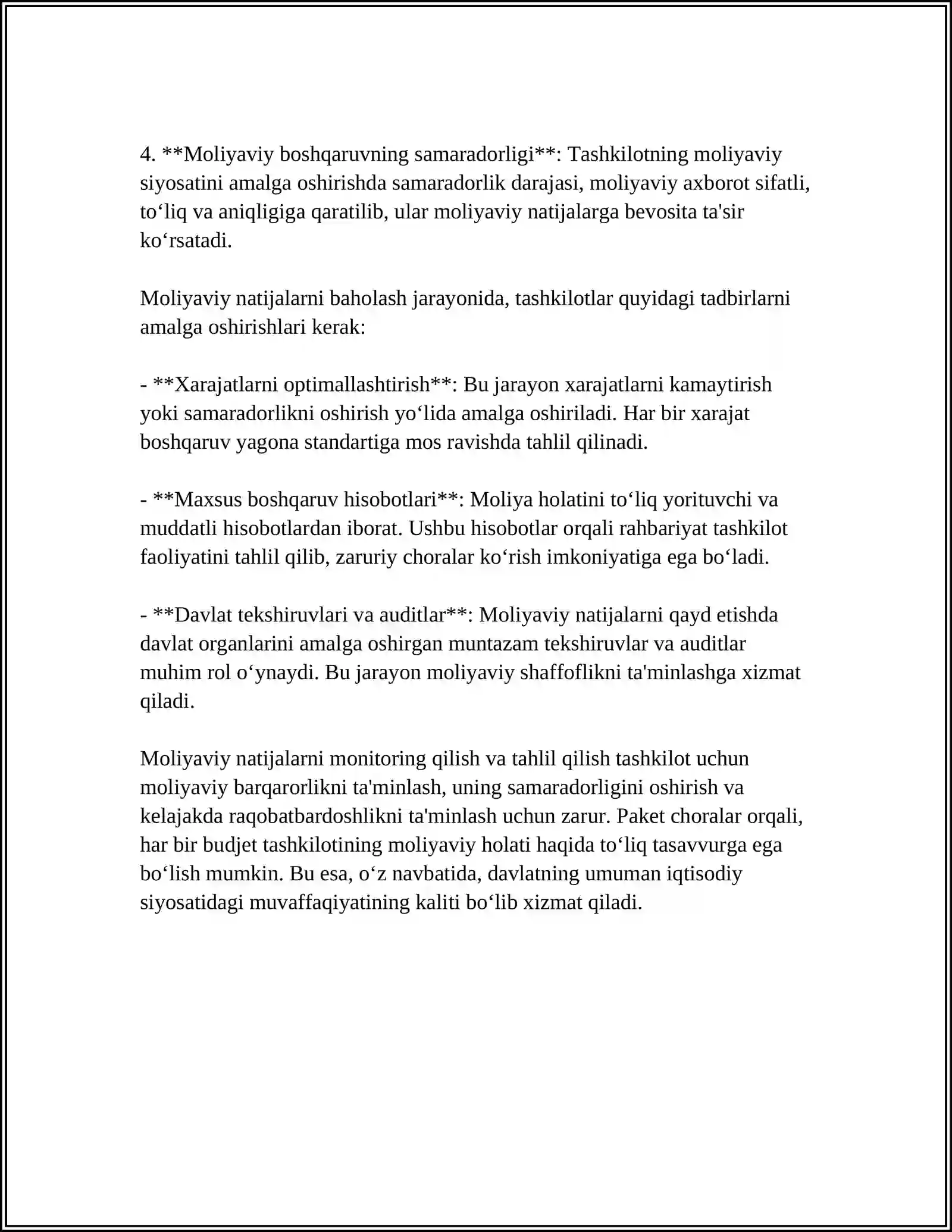 BUDJET TASHKILOTLARIDA MOLIYAVIY NATIJALAR HISOBI 4