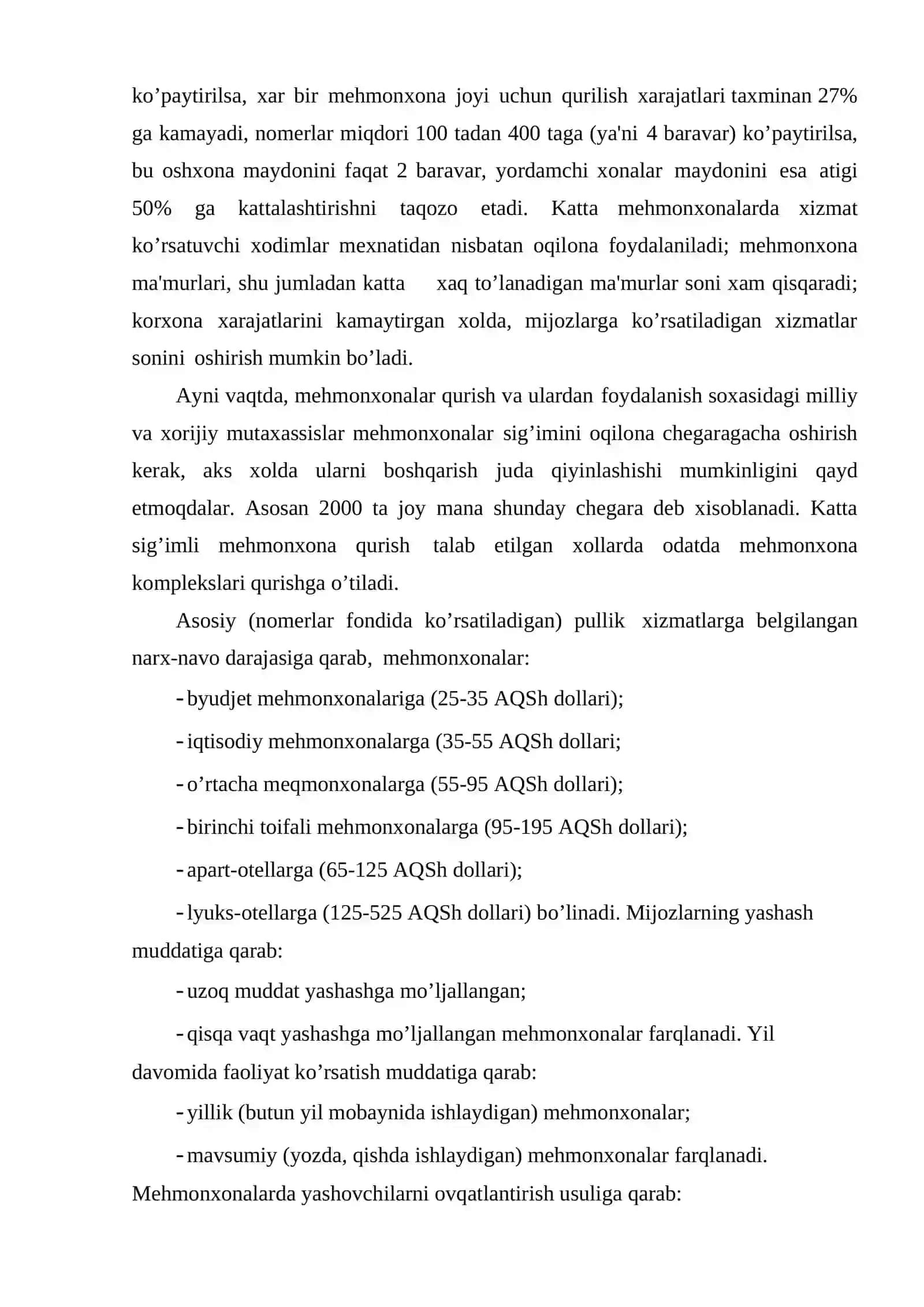 Joylashtirish korxonalarining asosiy tiplari 4