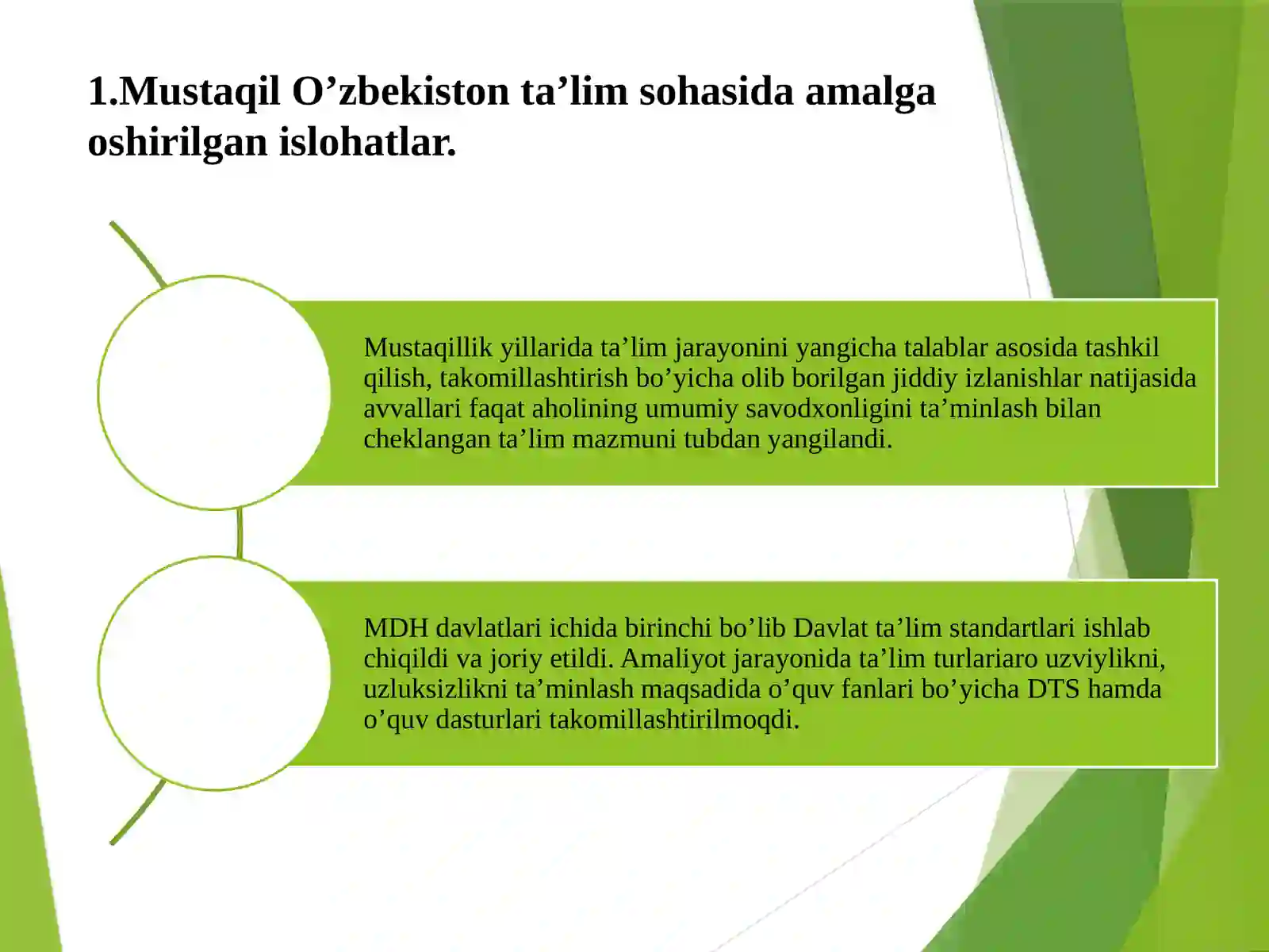 Mustaqil O'zbekiston ta'lim tizimi 4