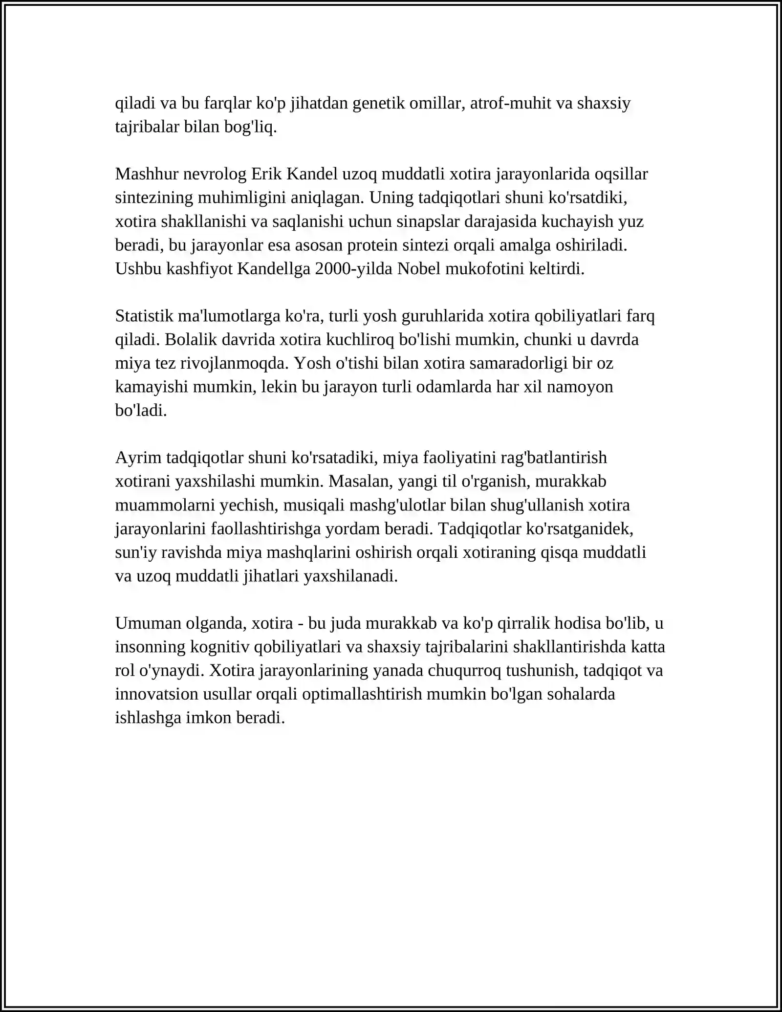 XOTIRA SHINASI VA UNING KOMPONENTLARI 4