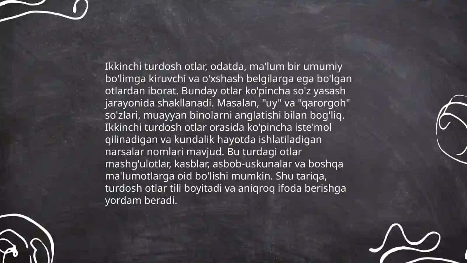 Turdosh otlar va ularning ma'no turlari 4