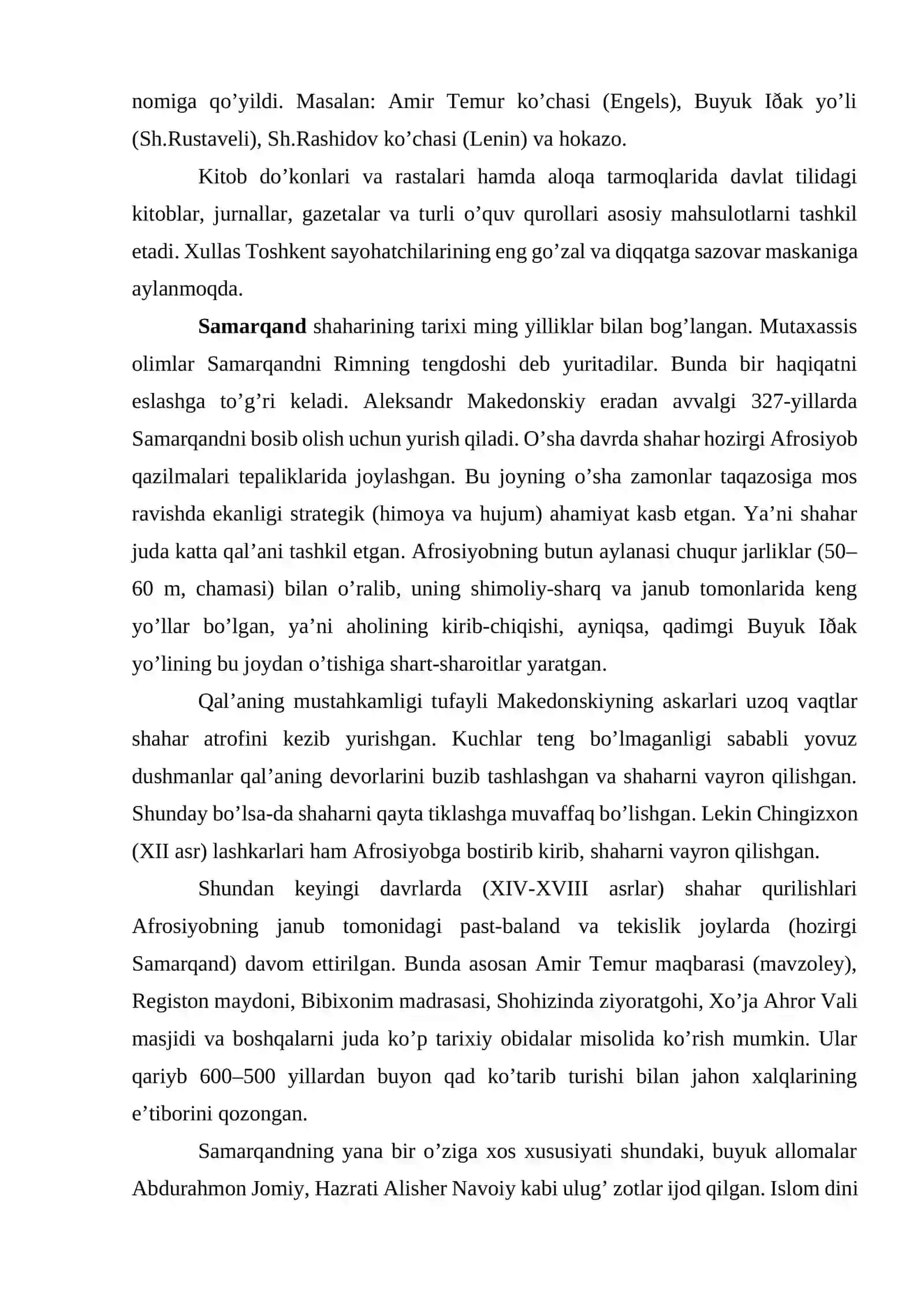 Sayohatlarning umumiy xususiyatlari 4