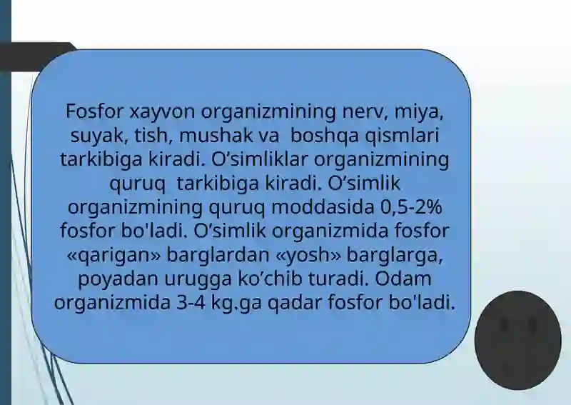 FOSFOR VA UNING BIRIKMALARI 4