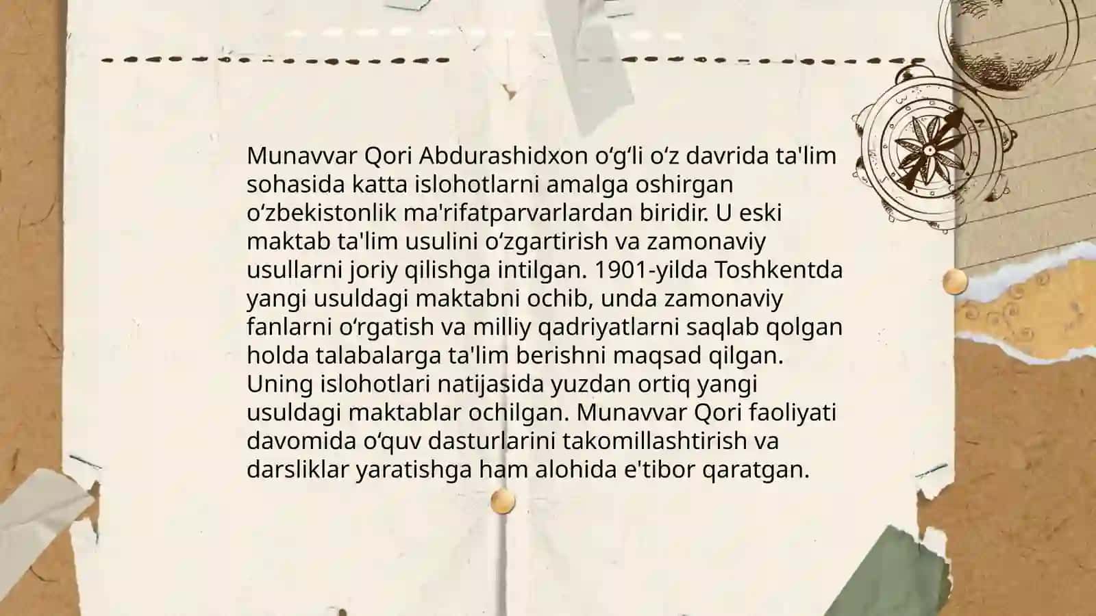 Jadid ma’rifatparvarlarining o’lka ijtimoiy-ma’naviy hayotida tutgan o’rni 4