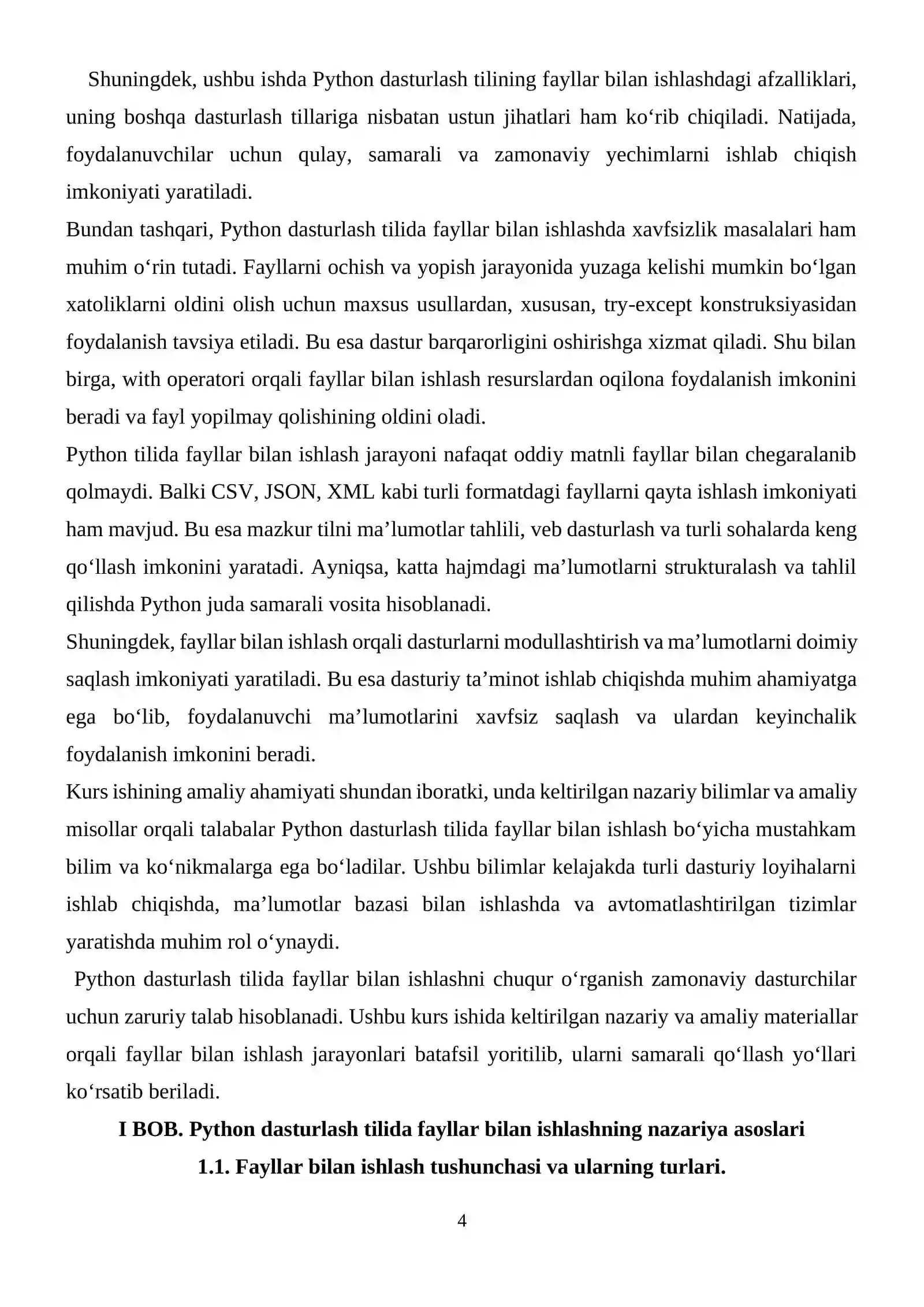 Pythonda fayllar bilan ishlash 4