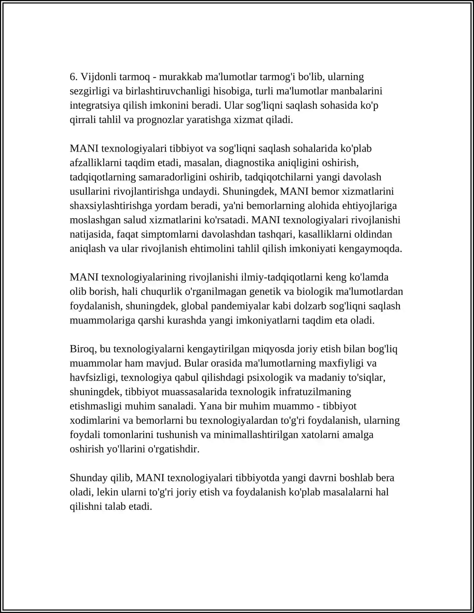 MANI TEXNOLOGIYALARI HAQIDA UMUMIY MAʼLUMOT BERISH YARATISH VA RIVOJLANISH TARIXINI YORITISH 4
