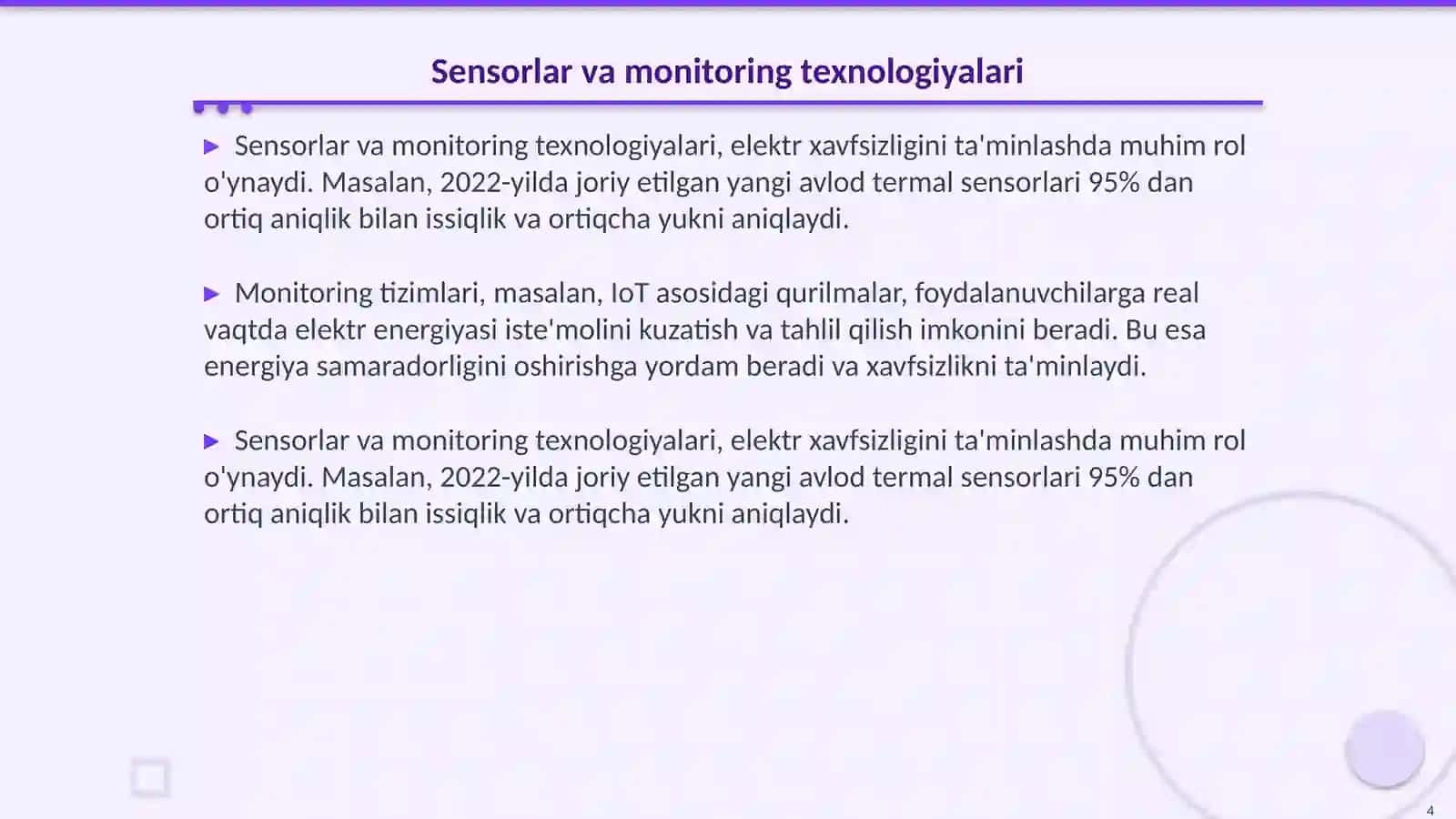 Zamonaviy elektr xavfsizlik tizimlari 4