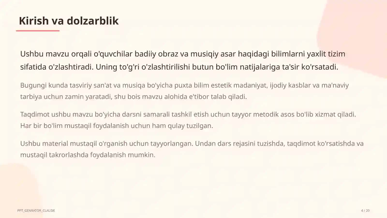 Tasviriy san'at va musiqa (1–7) 4