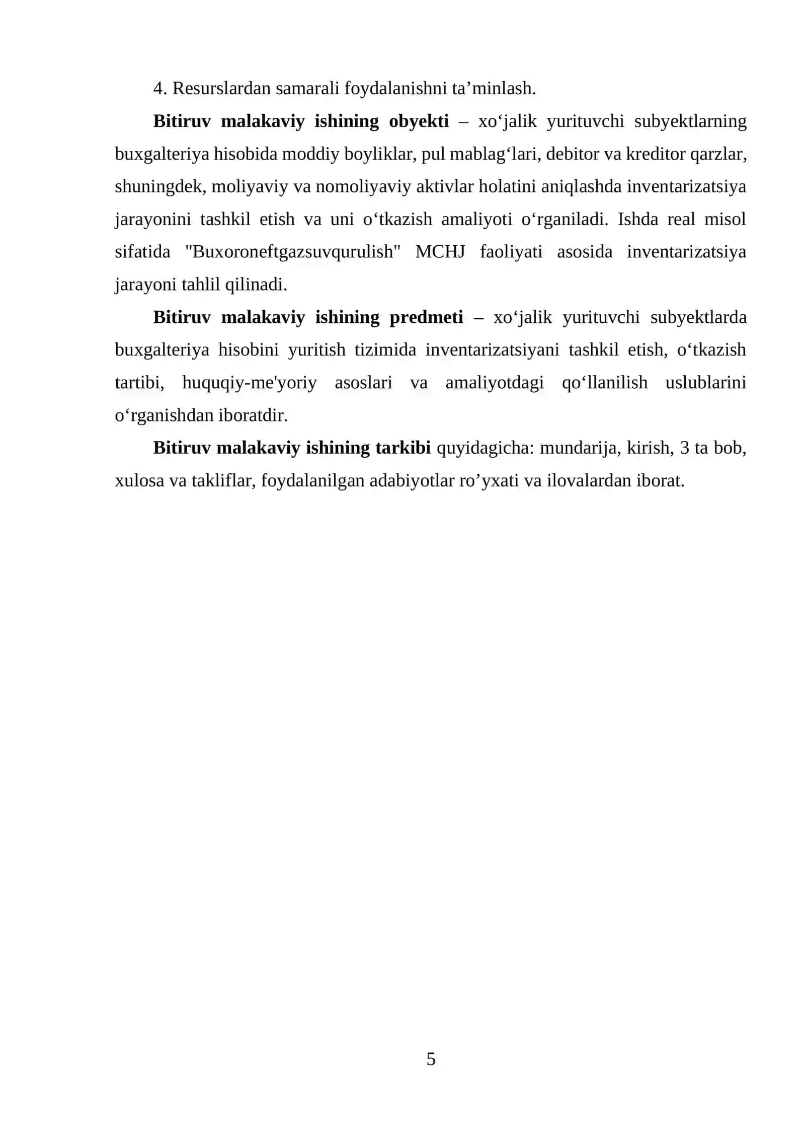 INVENTARIZATSIYANI O’TKAZISH TARTIBI VA NATIJALARINI RASMIYLASHTIRISH 4