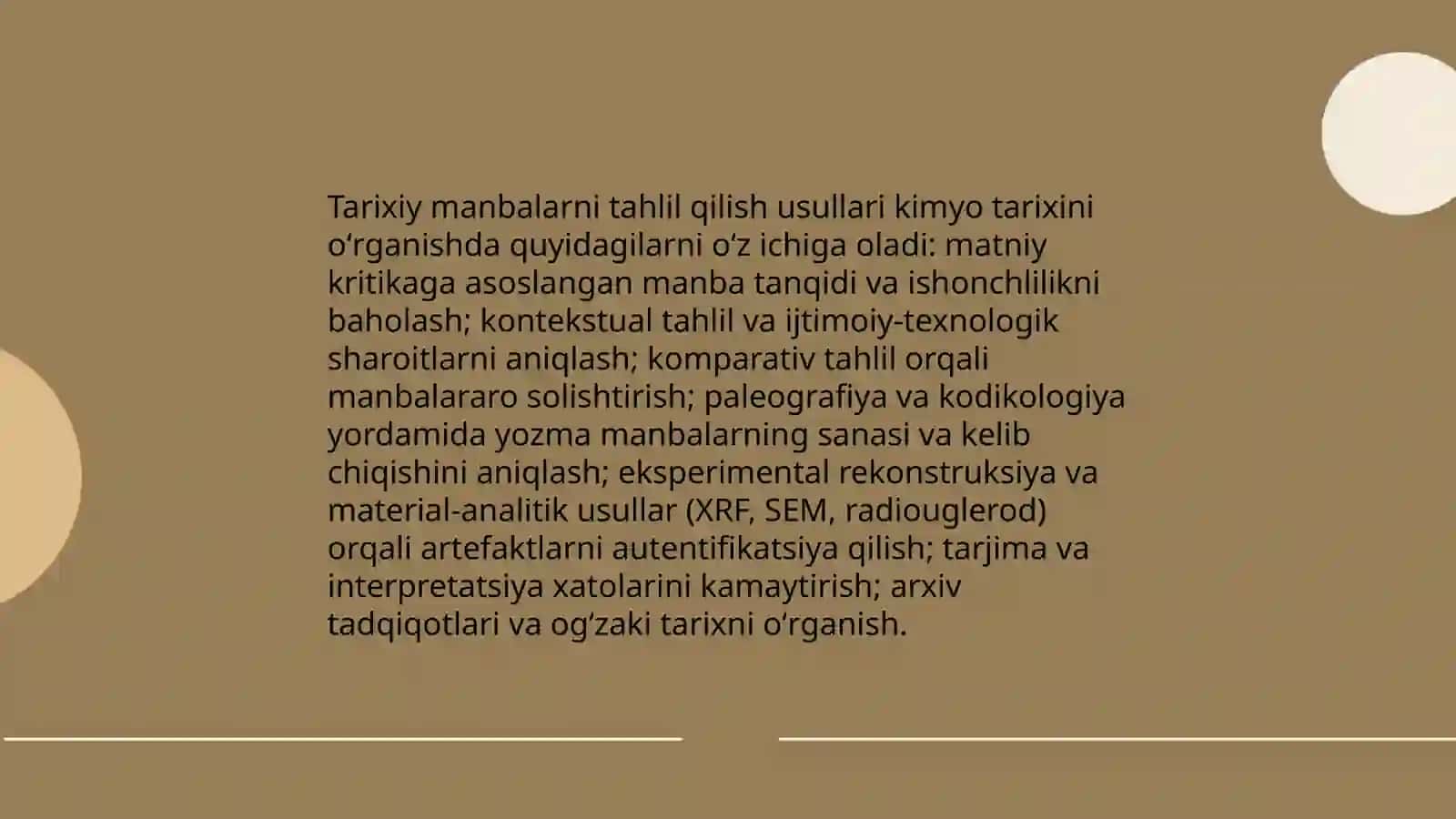 Kimyo tarxini oʻrganishga boʻlgan dastlabki yondashuvlar 4