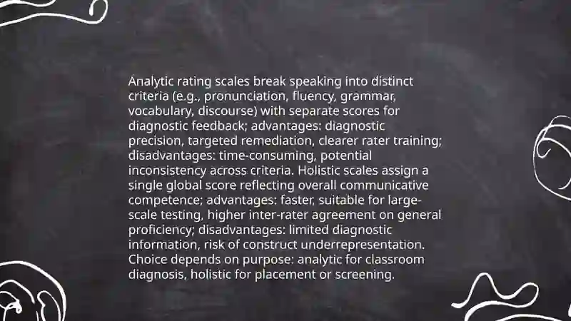 Assessment speaking skills 4