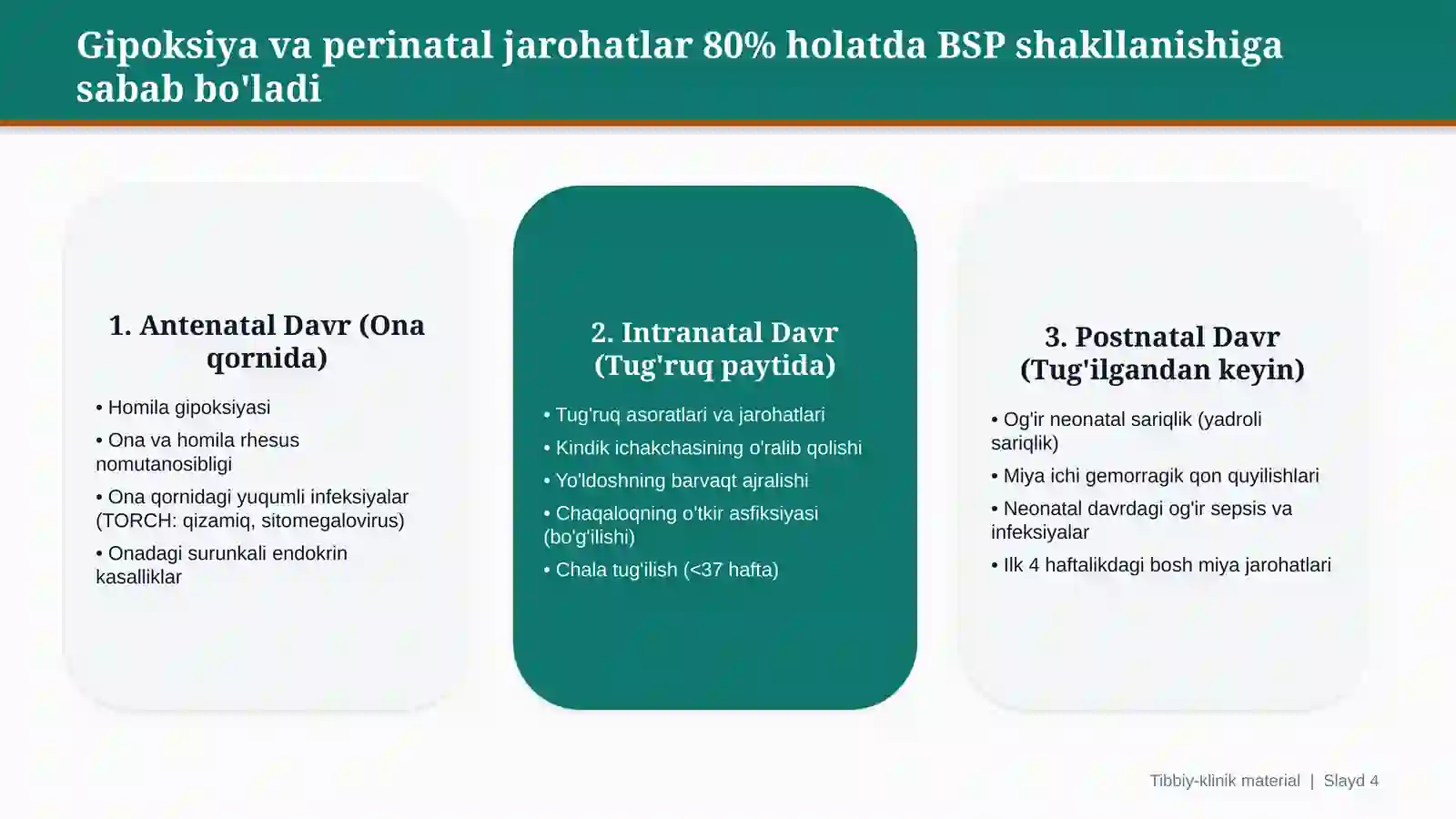 Bolalar serebral paralichi | 15 slaydli tibbiy taqdimot 4