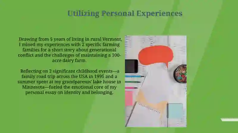 Gathering ideas for writing 4