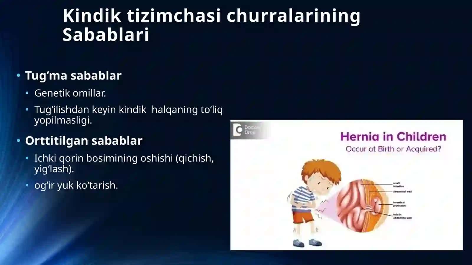 Bolalar xirurgiyasi fanidan 4