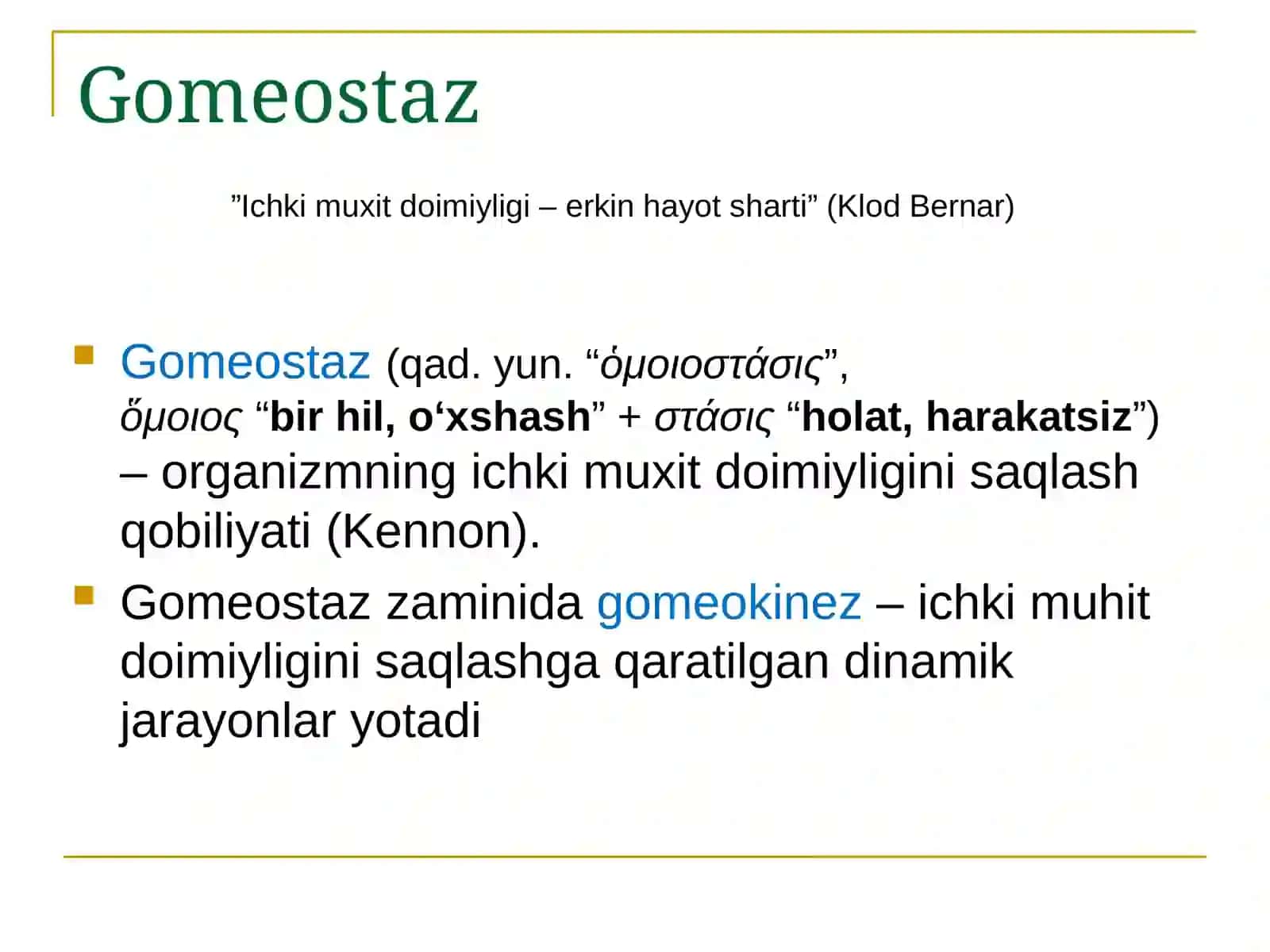 Ichki muhit va gomeostaz 4