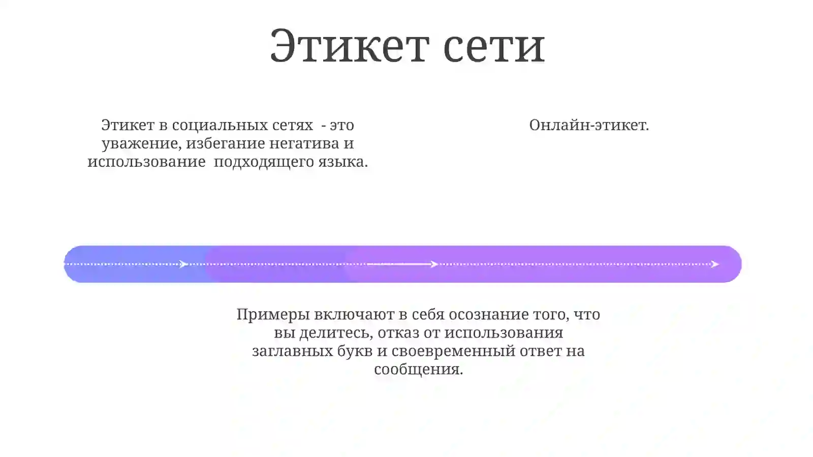 Сетевой этикет 4