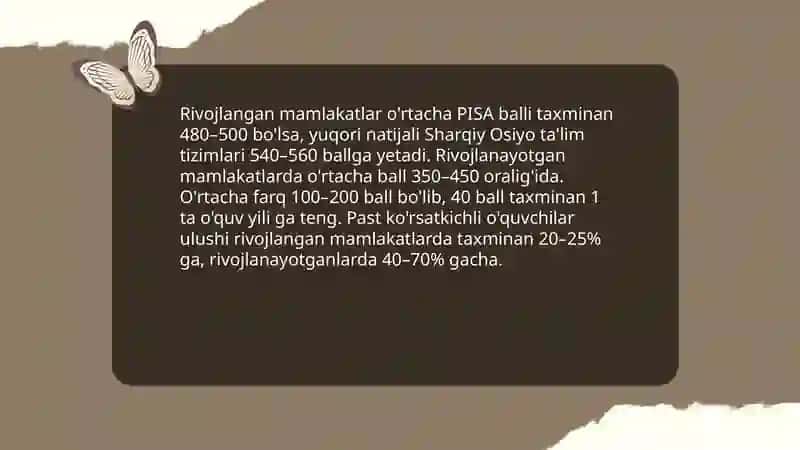 Dunyoda talim rivojinining qiyosiy tahlili 4