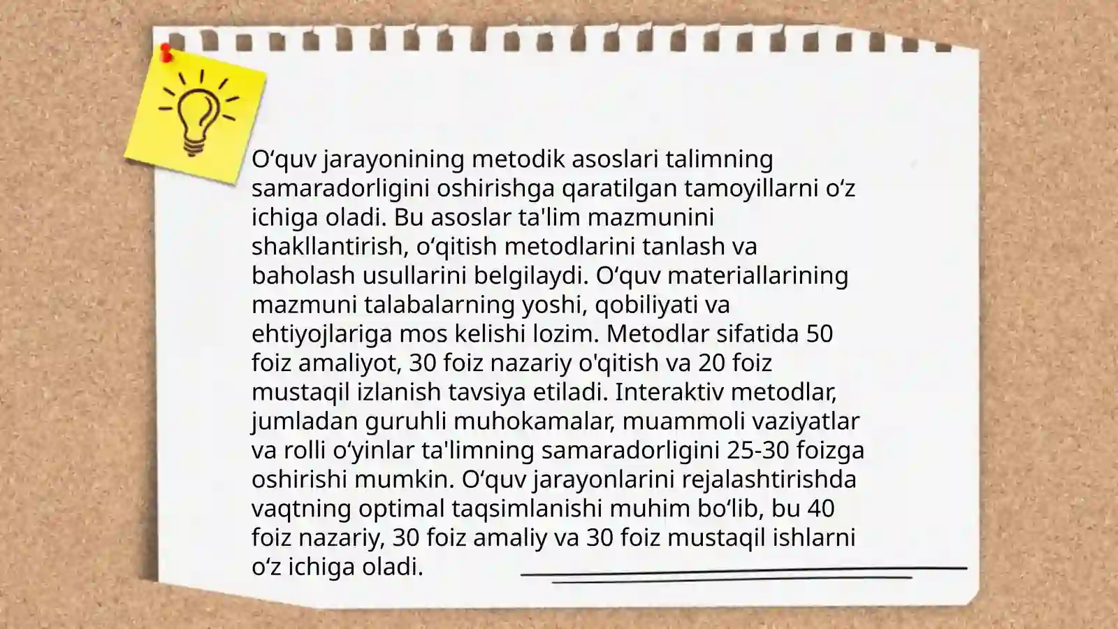 Mutaxassislik fanlarini oʻqitish metodikasi fanining nazariy asoslari 4