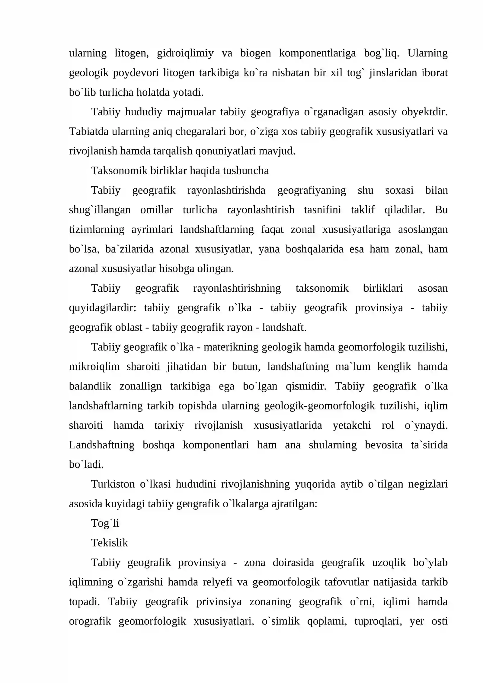 Tabiiy geografik rayonlashtirish 4
