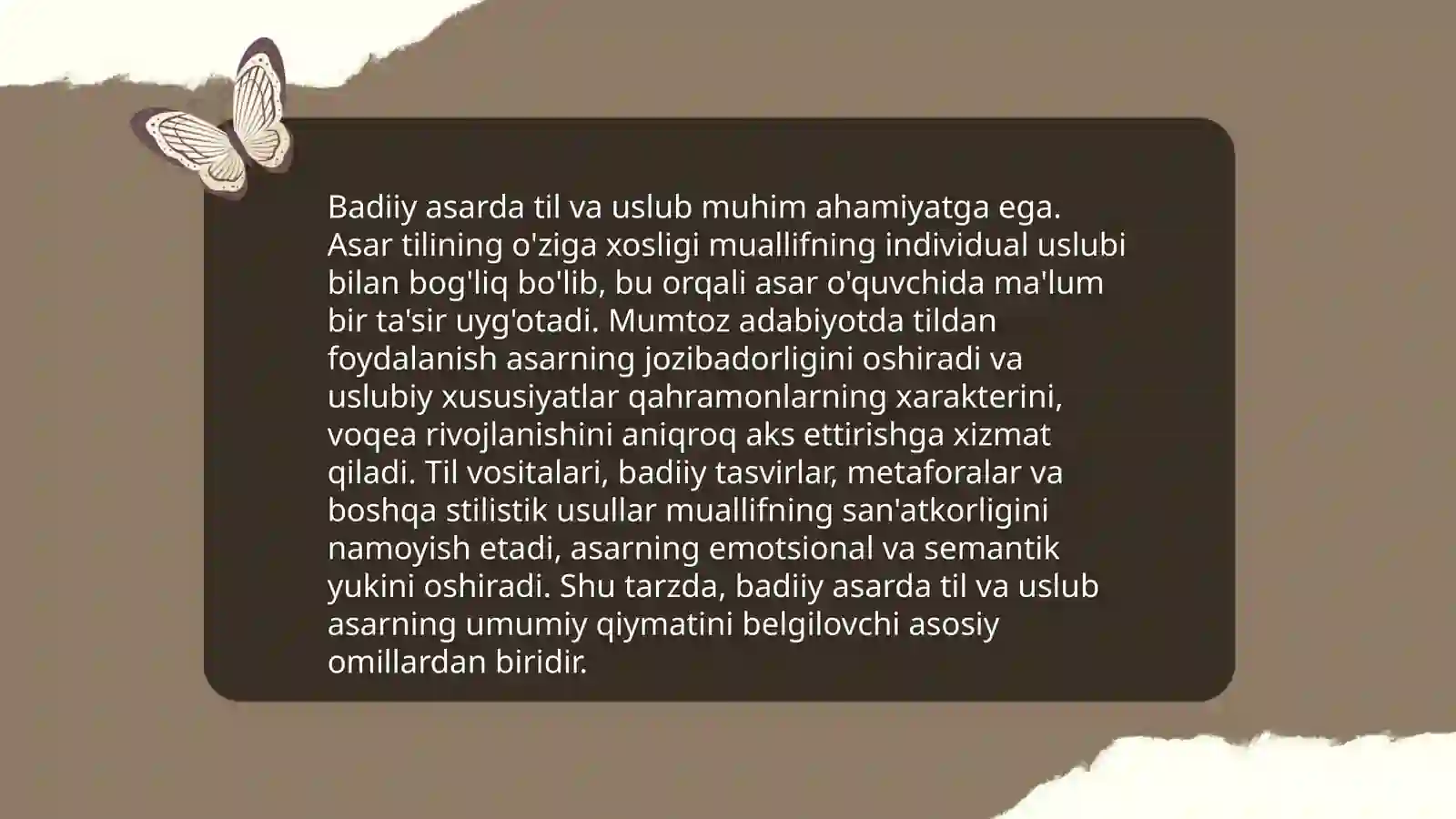 Badiiy asar tilining xususiyatlari 4
