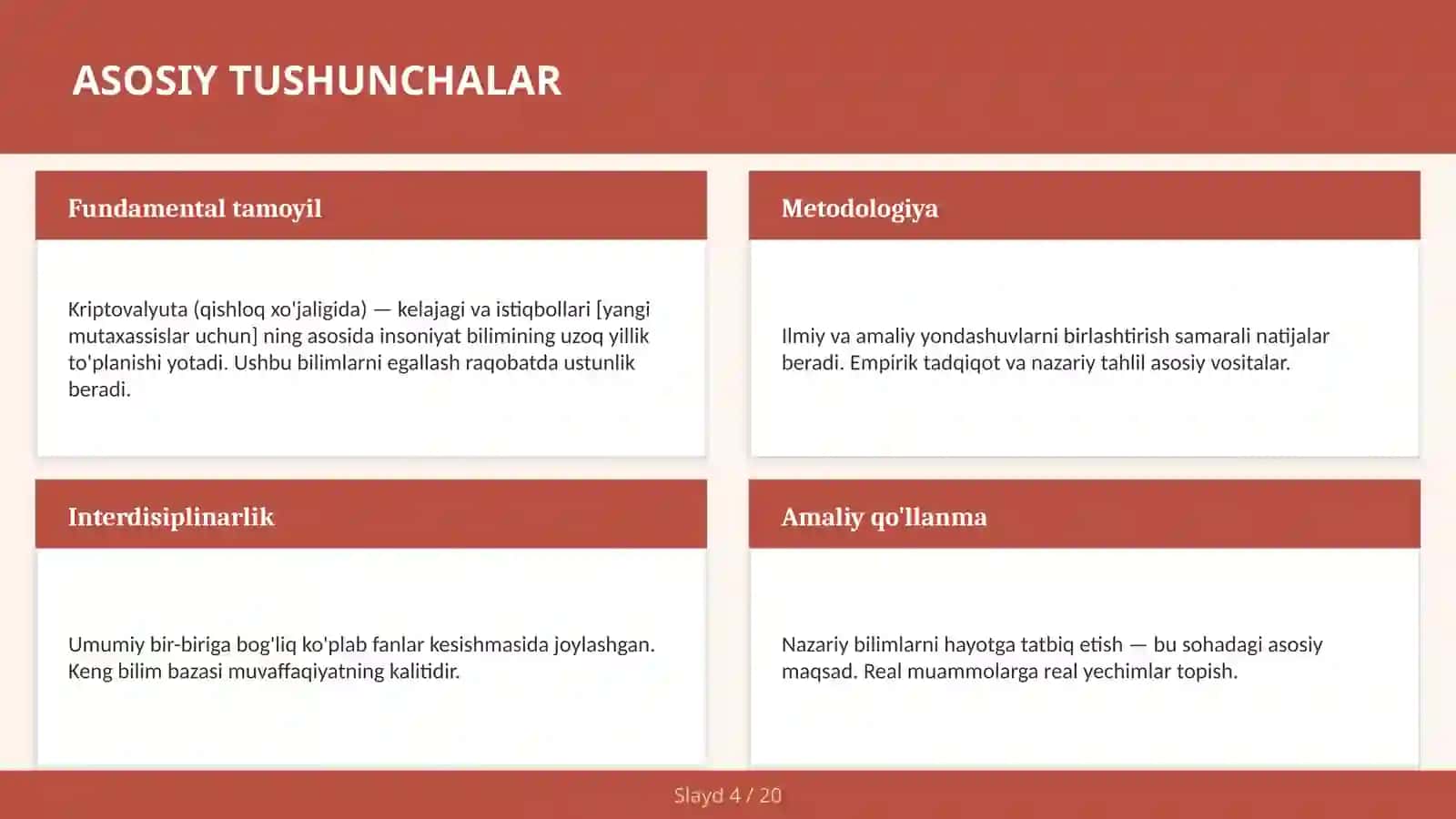 KRIPTOVALYUTA (QISHLOQ XO'JALIGIDA) — KELAJAGI VA ISTIQBOLLARI [YANGI MUTAXASSISLAR UCHUN] 4