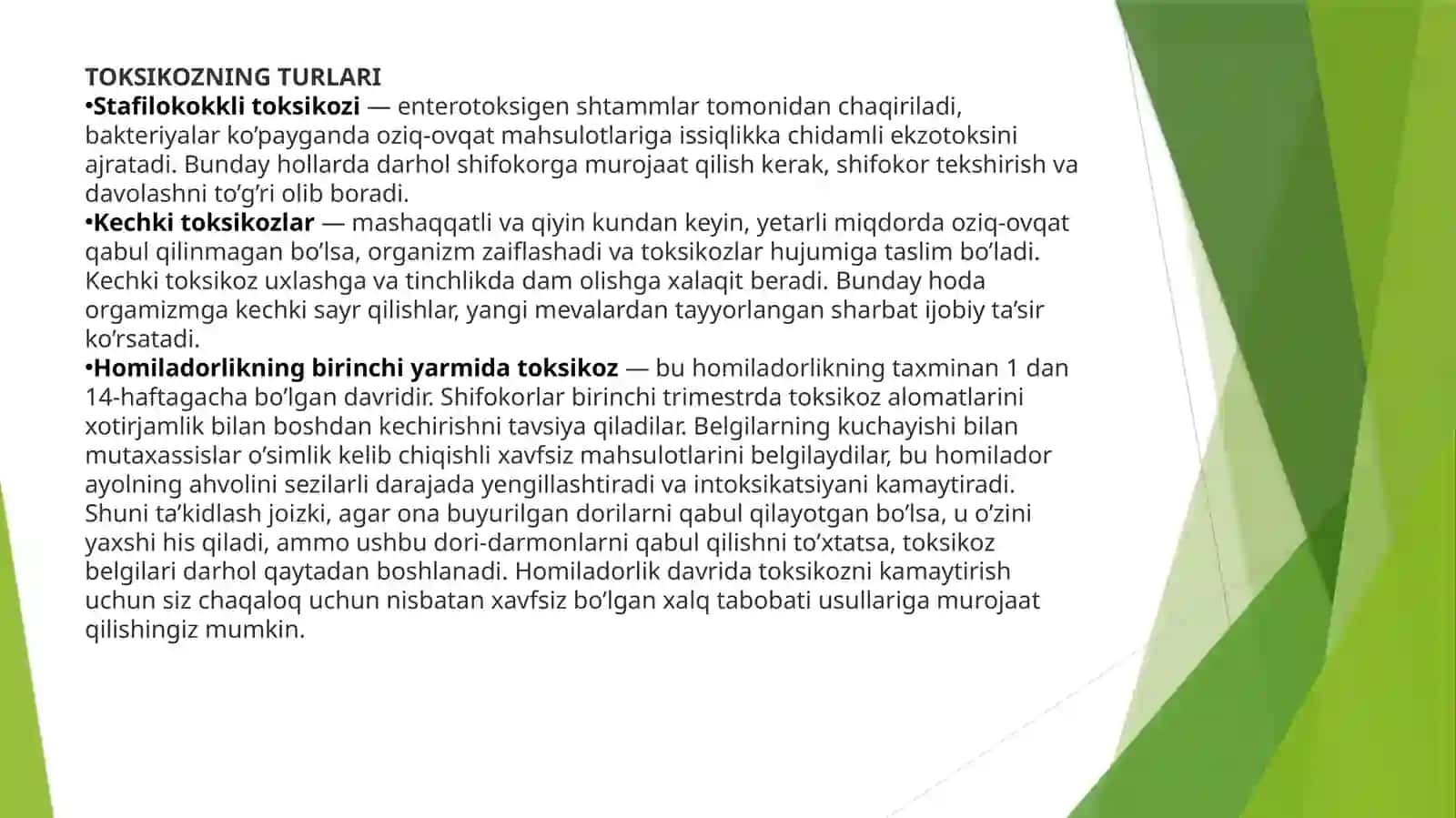 Homiladorlikning kechtoksikozi 4