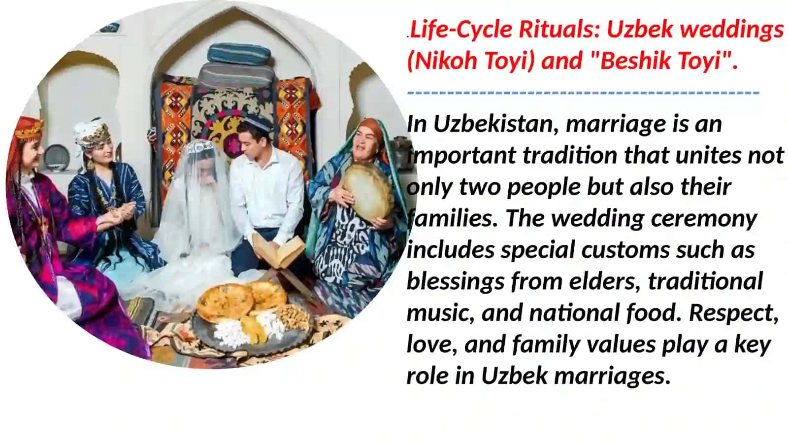 NATIONAL HOLIDAYS AND CUSTOMS OF UZBEKISTAN 4