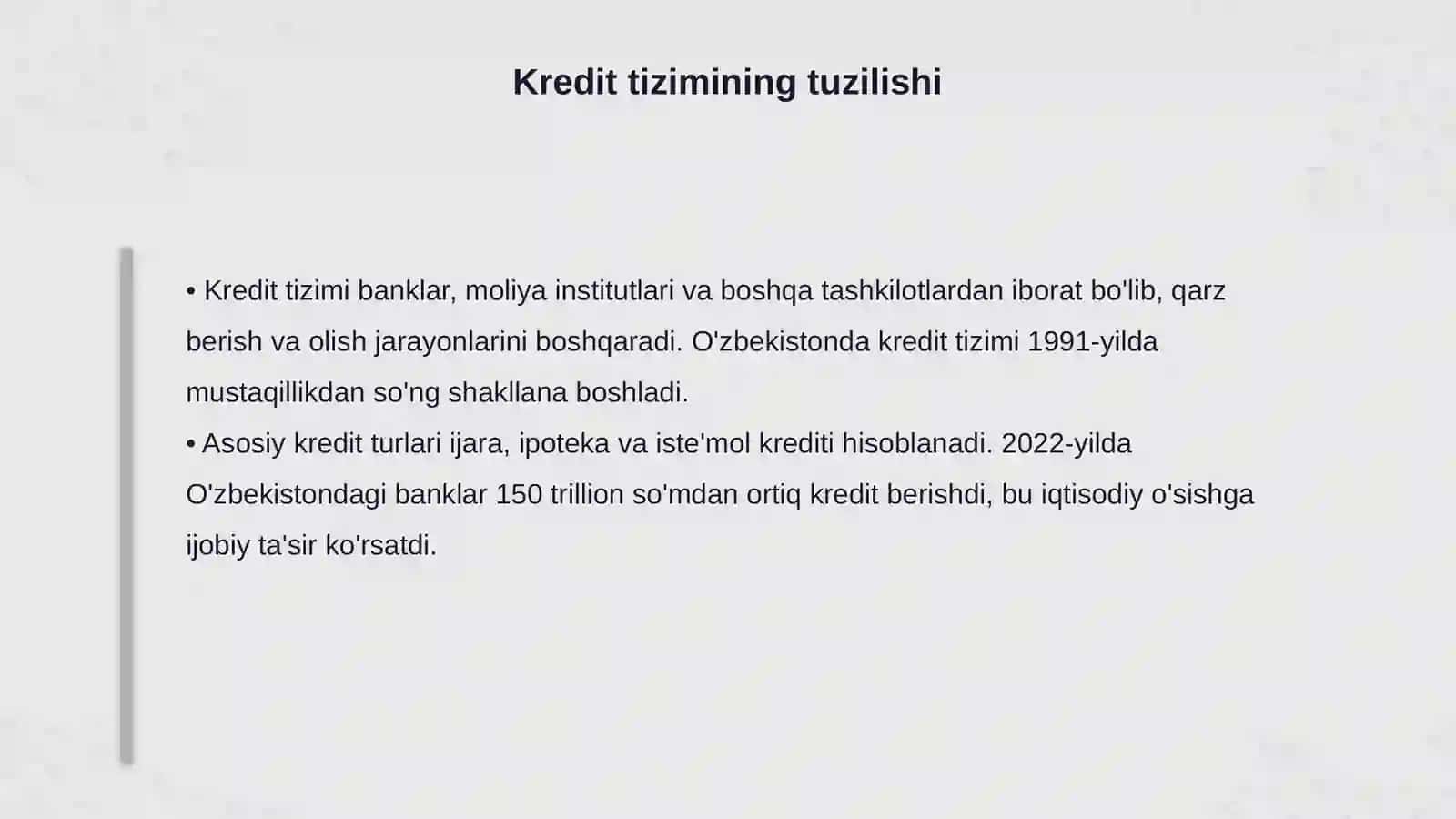 Pul va kredit tizimi 4