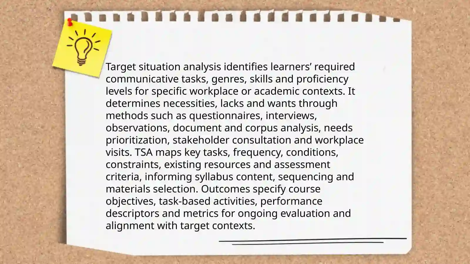 Steps in ESP course design 4