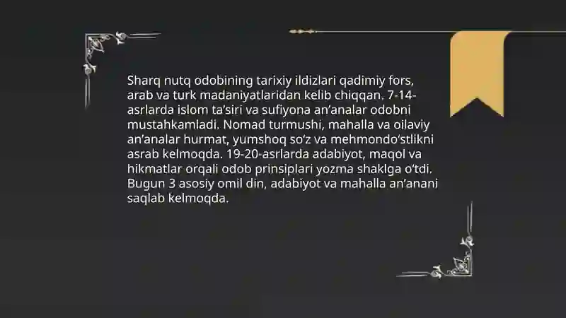 Sharq nutq odobi 4
