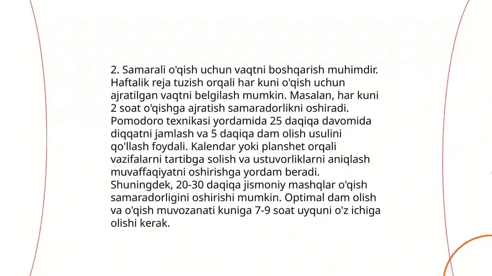 Tangidiy o qish va samarali amalga oshirish omillari 4