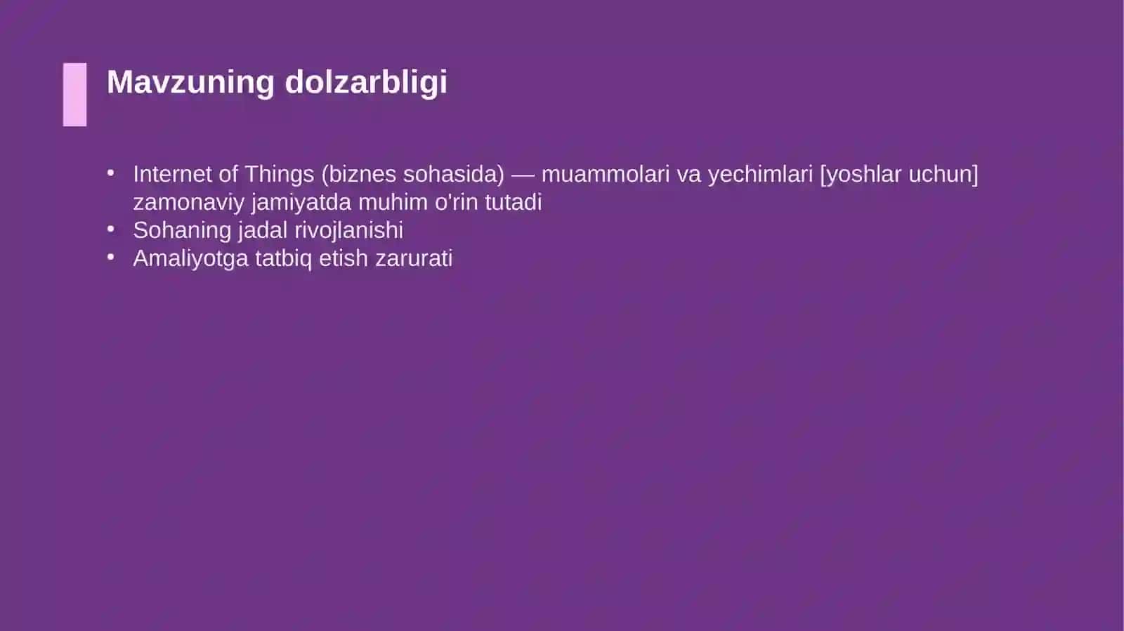 Internet of Things (biznes sohasida) — muammolari va yechimlari [yoshlar uchun] 4