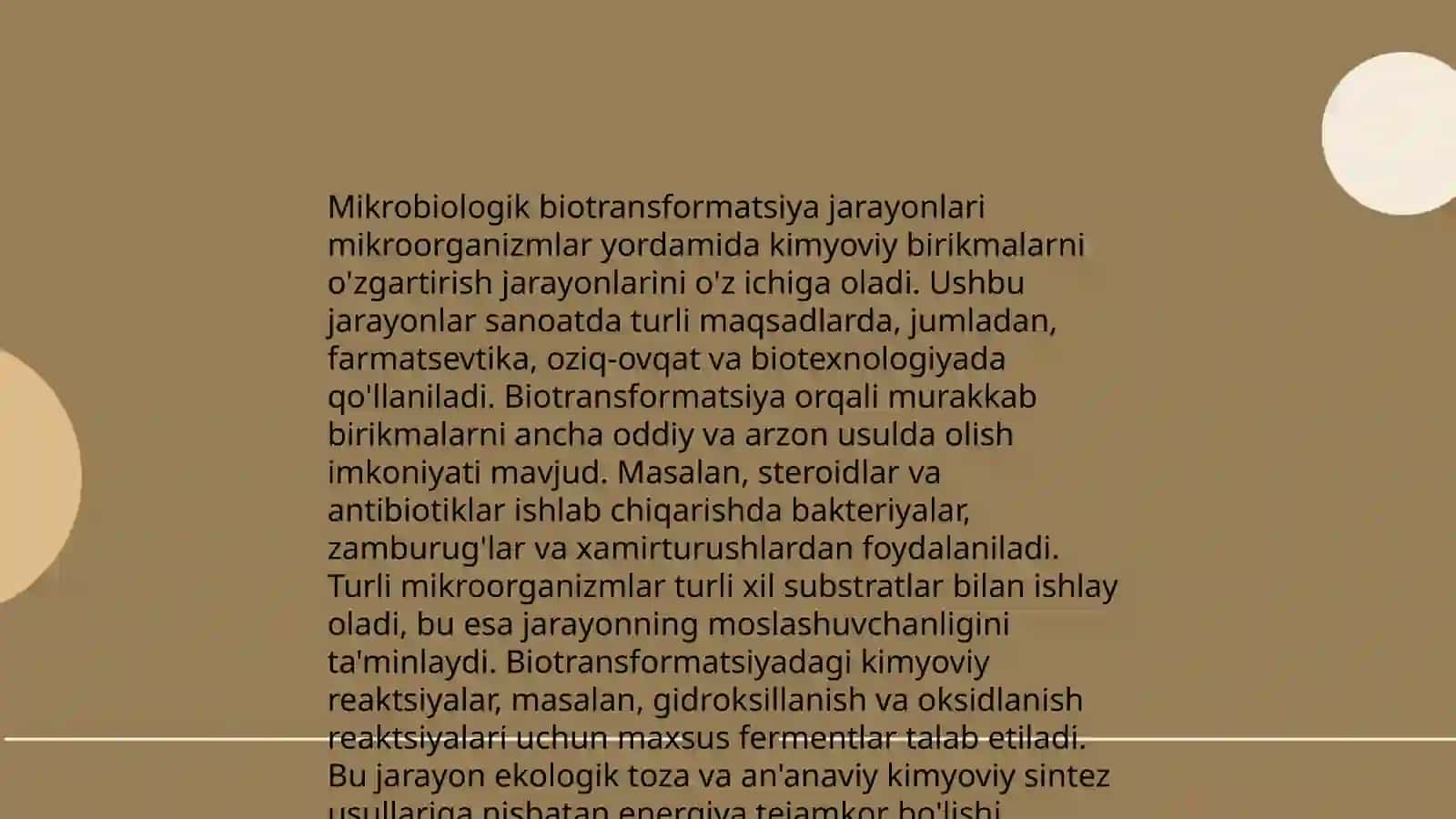 Biotexnologiyadagi zamonaviy yoʻnalishlari va fermentlar biologiyasi 4