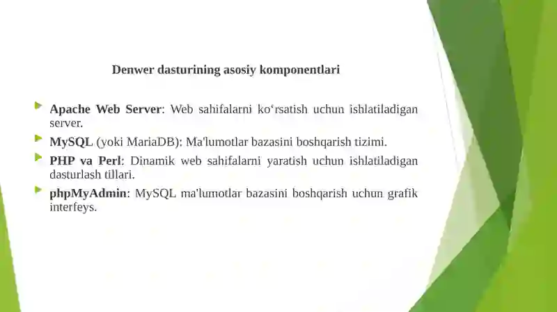 Denwer (XAMPP kabi) 4