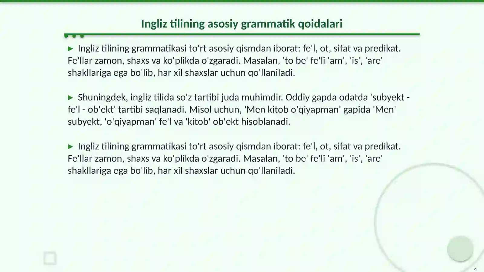 Ingliz tili haqida 4