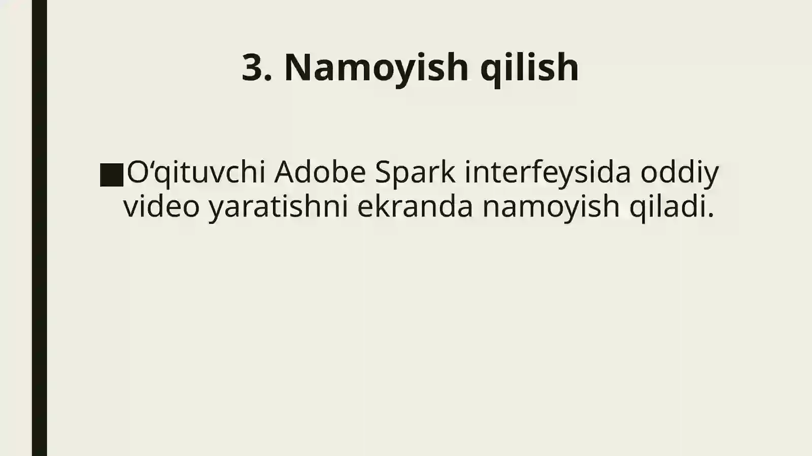 Adobe Spark dasturi 4