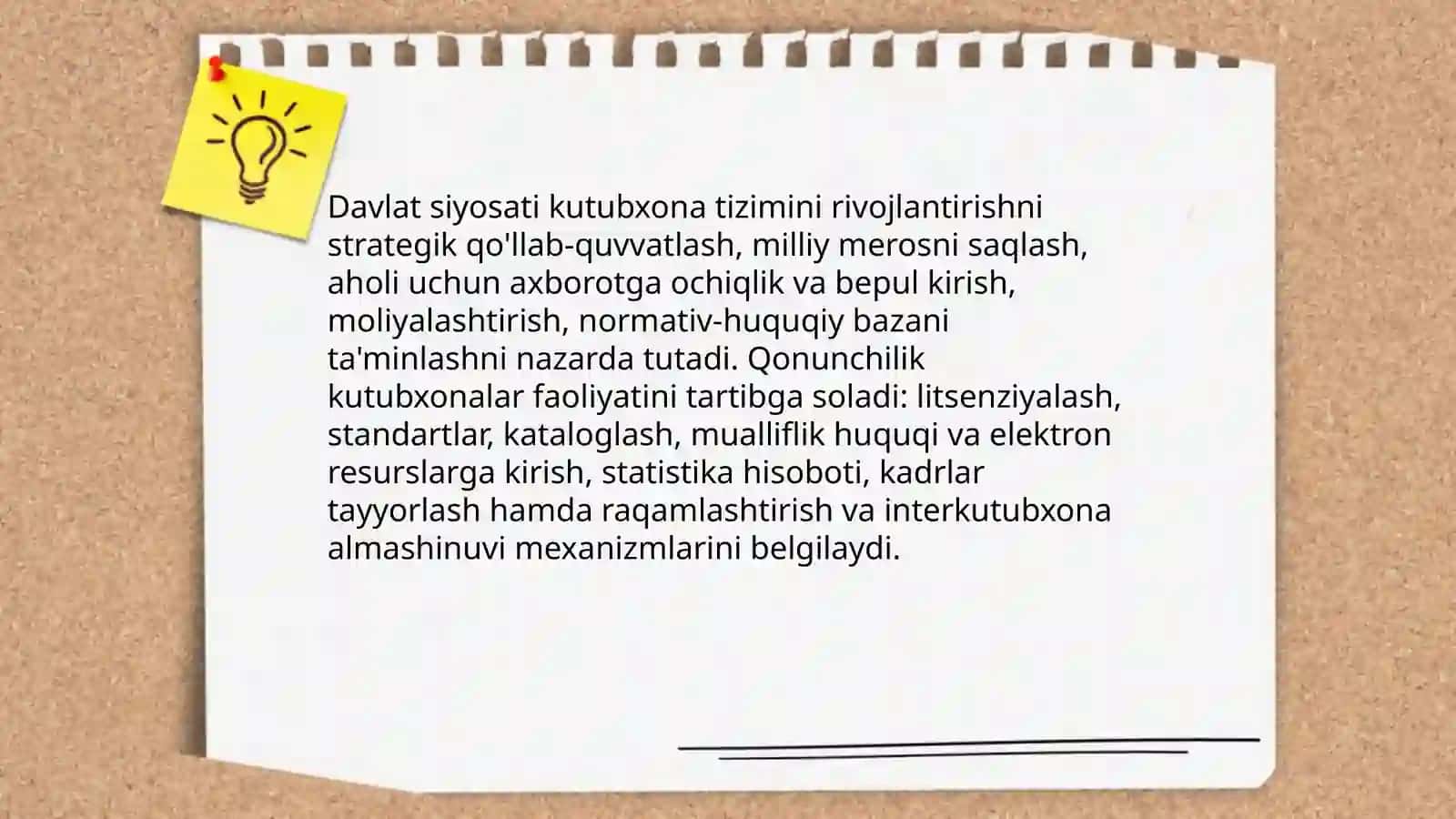 Kutubxona tizimlarini shakllantirish qonunyatlari 4