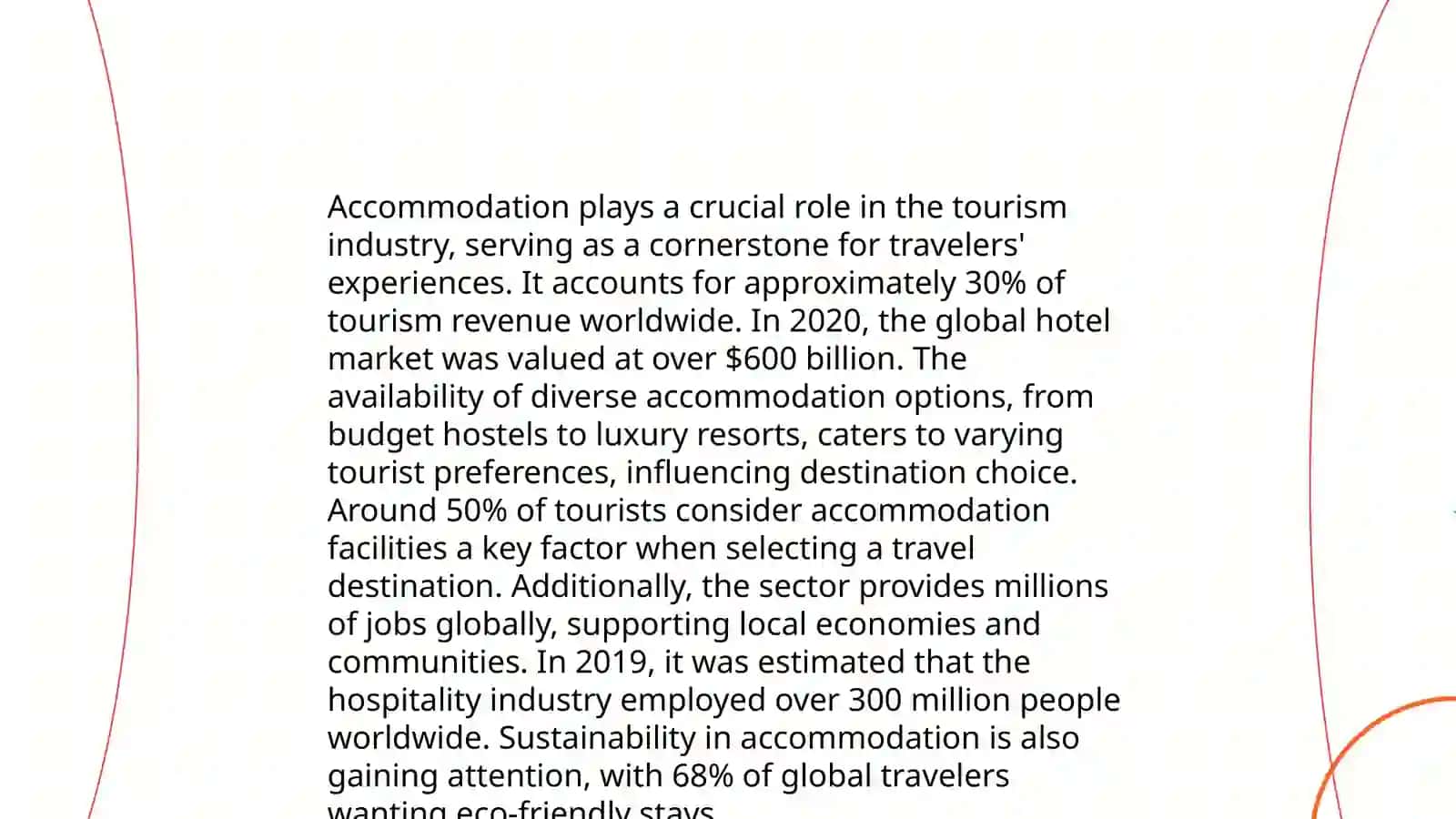 Types of Accommodation Services 4