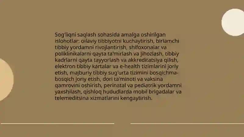Ta'lim sohasidagi islohotlar 4
