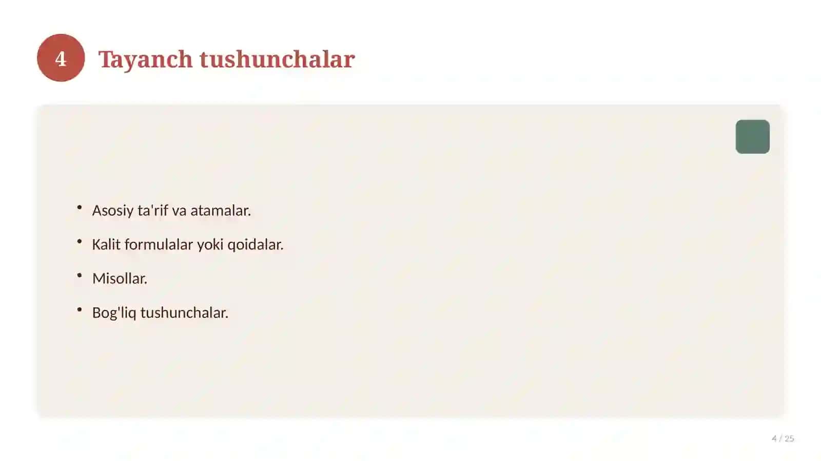 Biologiya fanidan 11-sinf uchun ochiq dars ishlanmasi 4