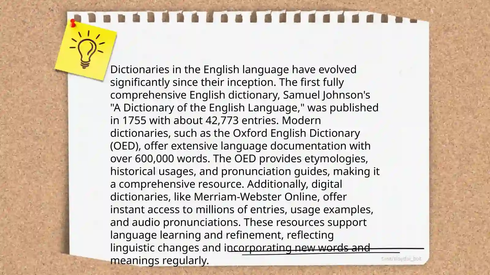 Sources of synonyms 4