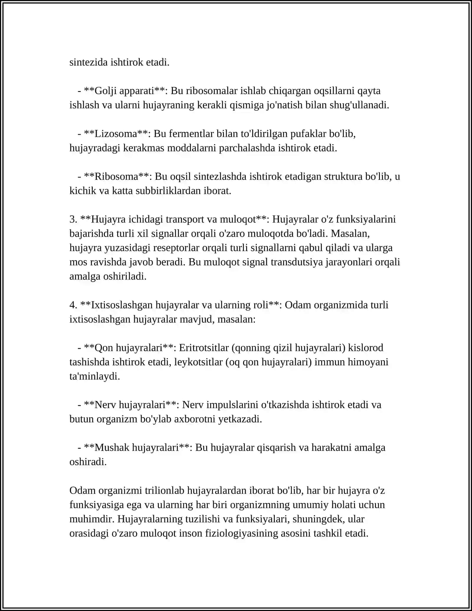 ODAM ANATOMIYASI TUZILISHI VA FIZIALOGIYASI 4