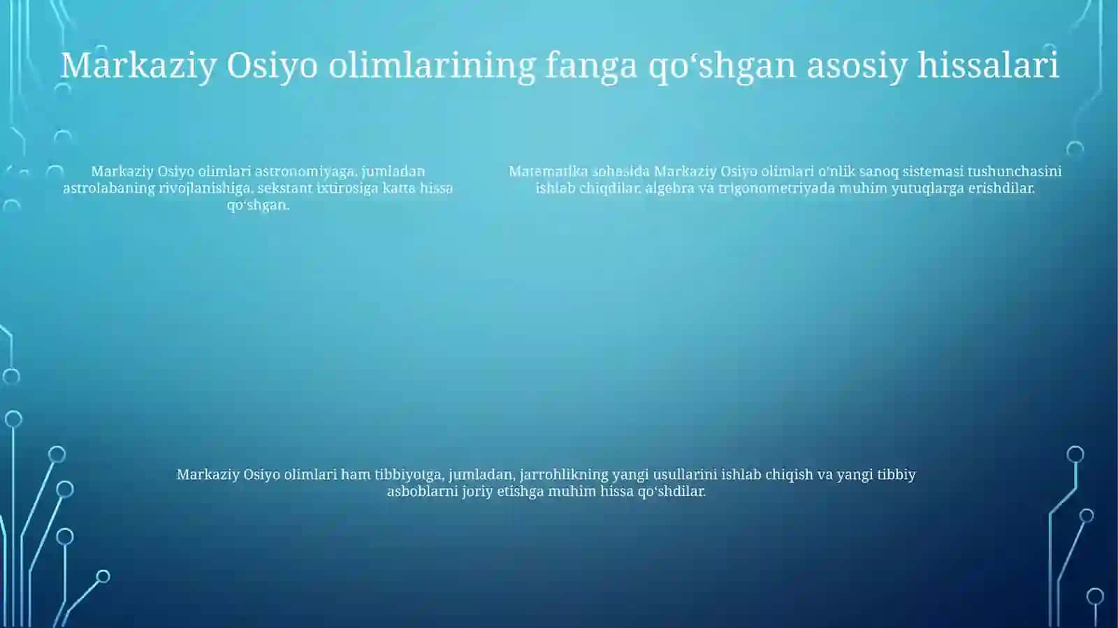 Yuksak Manaviyatli Yoshlarni Tarbiyalashda O'Rta Osiyo Allomalari IlmiyMerosiningÒrni 4