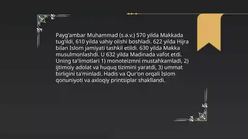 Islom dini va tarix mohiyati 4