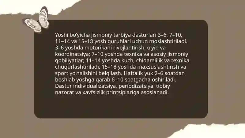 Bolalar jismoniy tarbiyasi fanining umumiy masalalari 4