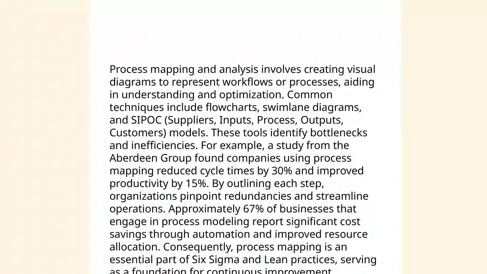 Process and product 4