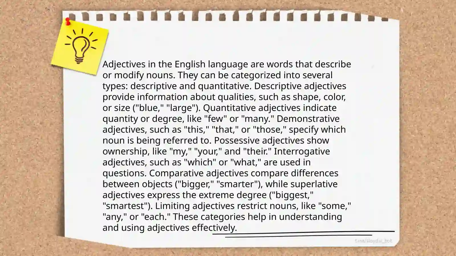 Adjectives 4