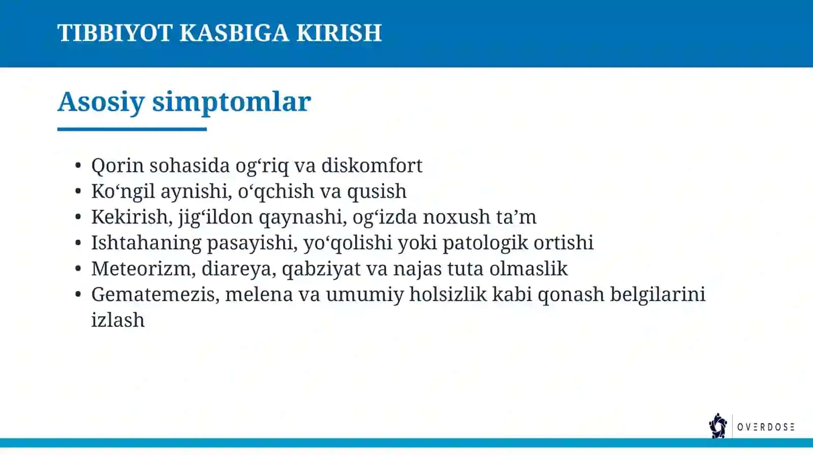 TIBBIYOT KASBIGA 4