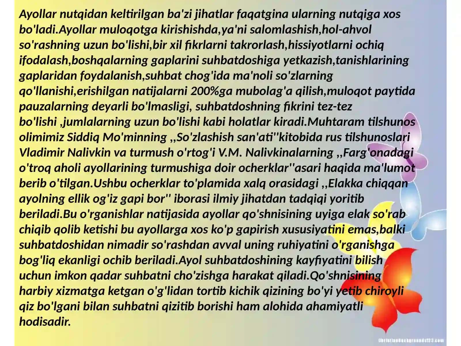 Erkaklar va ayollar nutqi 4