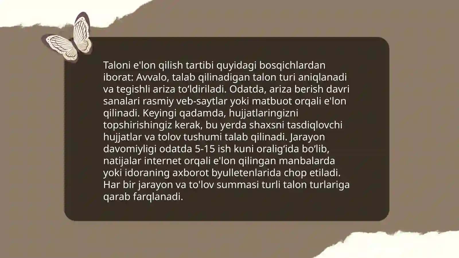 Taloning huquqiy asoslari 4